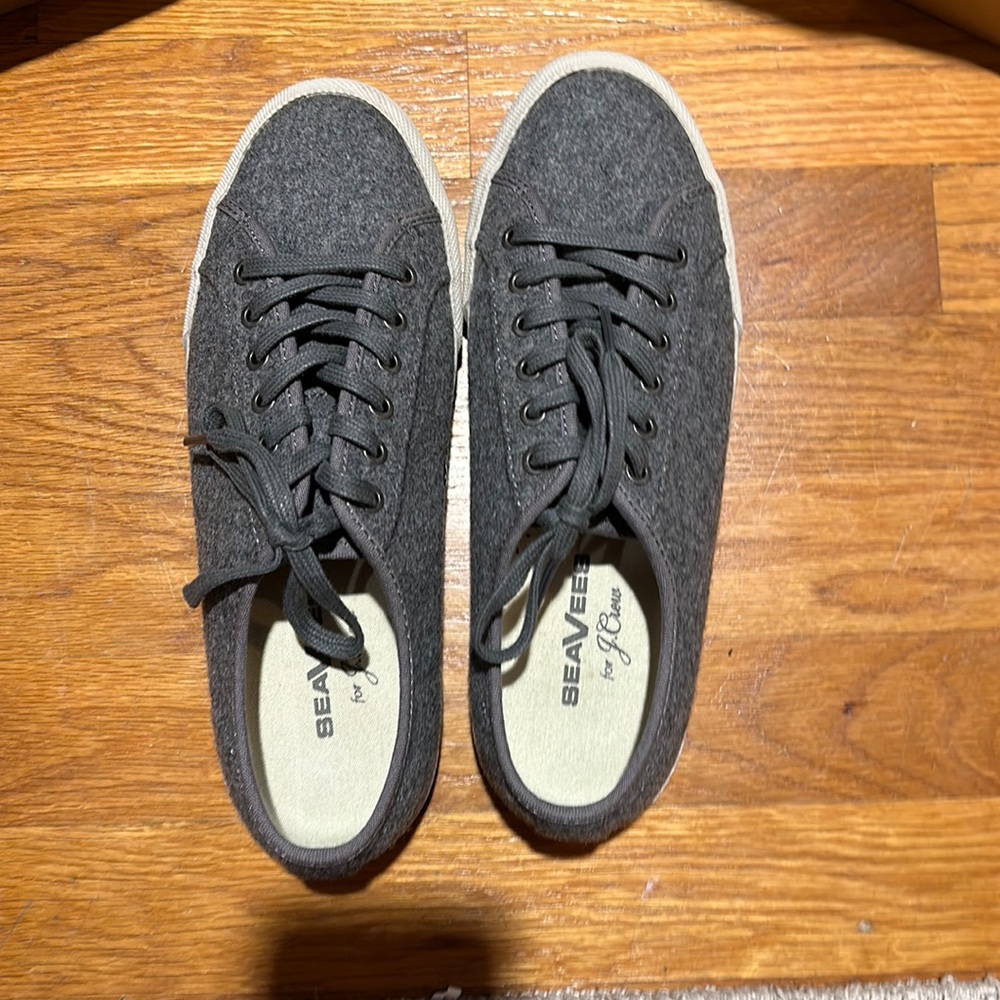 Sea Vee Dark Heather gray Wool Sneakers 06/67